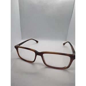 Morgenthal Frederics‎ Eyeglasses Frames Designer Glasses Rectangular Brown